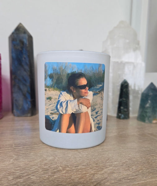 Memories Custom Label Candle