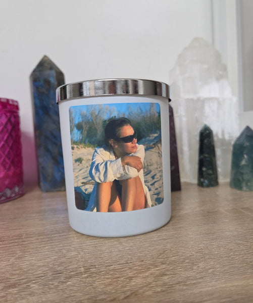 Memories Custom Label Candle