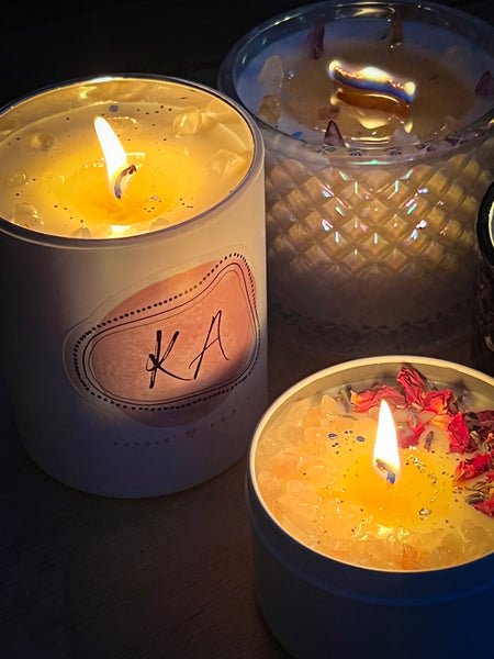 Magick Traveller Tin Candle