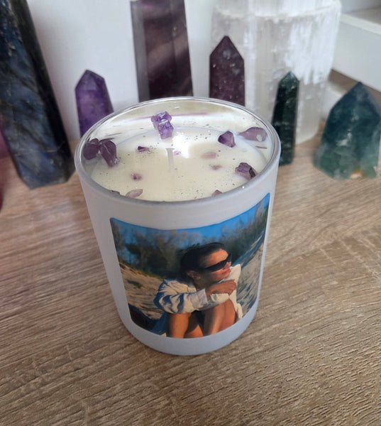 Memories Custom Label Candle