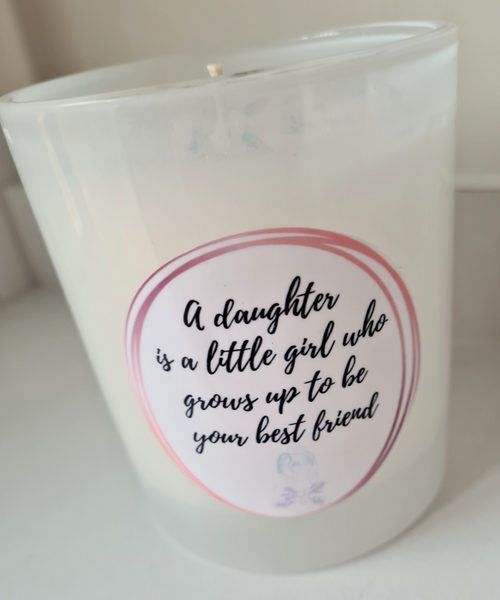 Memories Custom Label Candle