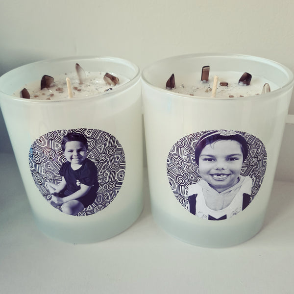 Memories Custom Label Candle