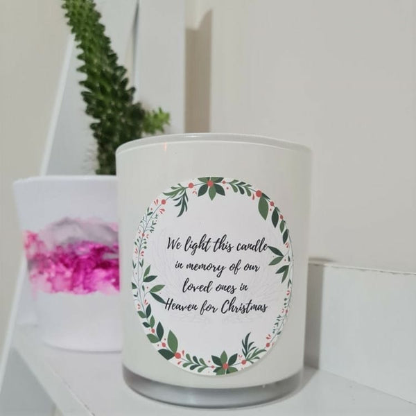 Memories Custom Label Candle