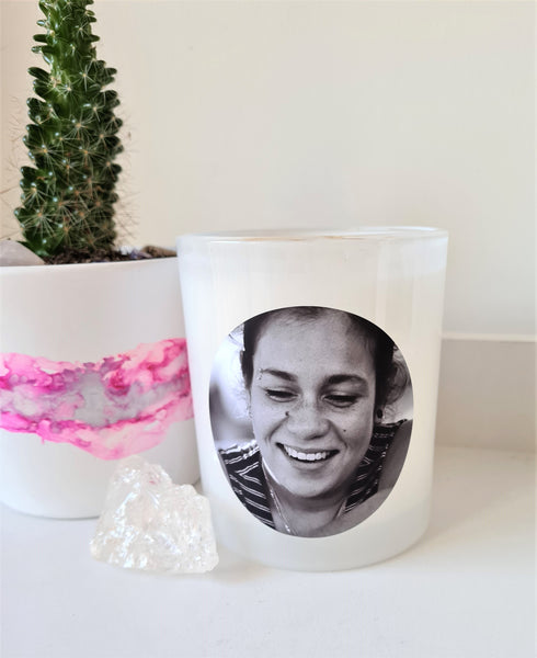 Memories Custom Label Candle